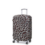 Housse de valise extensible periea gold leopard m marron