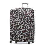 Housse de valise extensible periea gold leopard xl marron