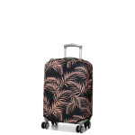Housse de valise extensible periea peach fern s noir