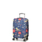 Housse de valise extensible periea purple cats s indigo bleu
