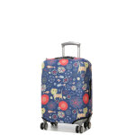 Housse de valise extensible periea purple cats s indigo bleu