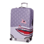 Housse de valise extensible periea purple shark l indigo bleu