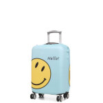 Housse de valise extensible periea smiley face s bleu drag�e