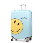 Housse de valise extensible periea smiley face l bleu drag�e