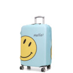Housse de valise extensible periea smiley face m bleu drag�e
