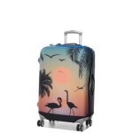 Housse de valise extensible periea sunset flamingos m orange