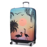 Housse de valise extensible periea sunset flamingos xl orange