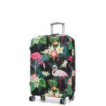 Housse de valise extensible periea tropical flamingo m noir