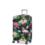 Housse de valise extensible periea tropical flamingo m noir