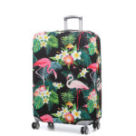 Housse de valise extensible periea tropical flamingo l noir