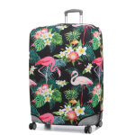 Housse de valise extensible periea tropical flamingo xl noir