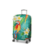 Housse de valise extensible periea tropical parrot m vert