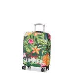 Housse de valise extensible periea tropical summer s vert