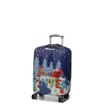 Housse de valise extensible periea winter s bleu