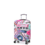 Housse de valise extensible retro s rose