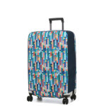 Housse de valise packable samsonite m city print bleu
