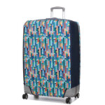 Housse de valise packable samsonite xl city print bleu