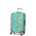 Housse de valise periea green with yellow pineapples m mint vert