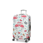 Housse de valise periea white with summer flamingos m blanc