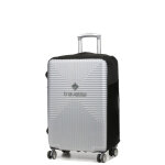 Housse de valise transparente travelite m noir