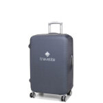 Housse de valise travelite m anthracite gris