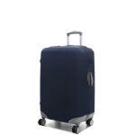 Housse de valise unie airtex - m marine bleu