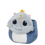 Mini sac  dos doudou jemini lon le dragon maternelle bleu