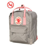 Petit sac � dos tendance fj�llr�ven kanken mini fog / pink gris