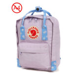 Petit sac � dos tendance fj�llr�ven kanken mini pastel lavender / confetti pattern violet