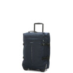 Petit sac de voyage cabine trolley  roulettes tsa airtex mizar 55 cm bleu