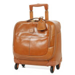 Pilot case souple en cuir bric's life pelle 14 pouces marron
