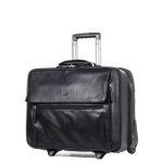 Pilot case souple en cuir katana affaires 18 pouces noir