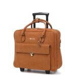 Pilot case souple olivia lauren elio 15. 6 pouces brun marron