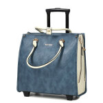 Pilot case souple olivia lauren esme 17 pouces bleu beige