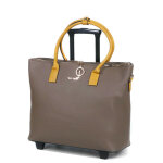 Pilot case souple olivia lauren kennedy 17 pouces brun / moutarde marron