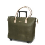 Pilot case souple olivia lauren kennedy 17 pouces vert olive / beige