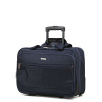 Pilot case souple roncato easy office 2. 0 - 17. 3 pouces bleu nuit