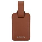 Porte - adresse en cuir delsey cognac marron