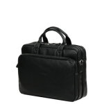 Porte - documents hexagona confort 38 cm - 2 compartiments noir