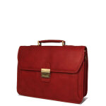 Porte - documents katana premium 38. 5 cm - 2 soufflets rouge