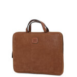 Porte ordinateur bric's life 14 pouces camel marron