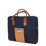 Porte ordinateur faguo laptop 15. 6 pouces - coton navy bleu