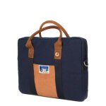 Porte ordinateur faguo laptop 15. 6 pouces - coton navy bleu