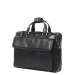 Porte ordinateur katana classic 15 pouces en cuir noir