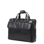 Porte ordinateur katana classic 15 pouces en cuir noir