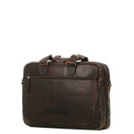Porte ordinateur the chesterfield brand seth 16 pouces marron