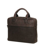 Sac business g�rard h�non vintage 15. 6 pouces choco marron