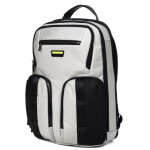 Sac � dos homme pas cher samsonite urban - eye 14 pouces - 2 pockets light grey / lime gris