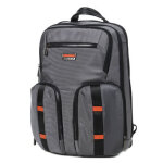 Sac business samsonite urban - eye 15 pouces - 2 pockets grey / cognac gris