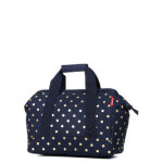 Sac cabine reisenthel allrounder metallic dots m 40 cm blue bleu